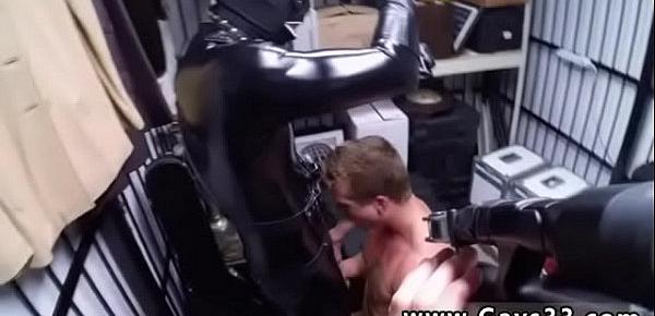  Straight cousin gay first time Dungeon sir with a gimp